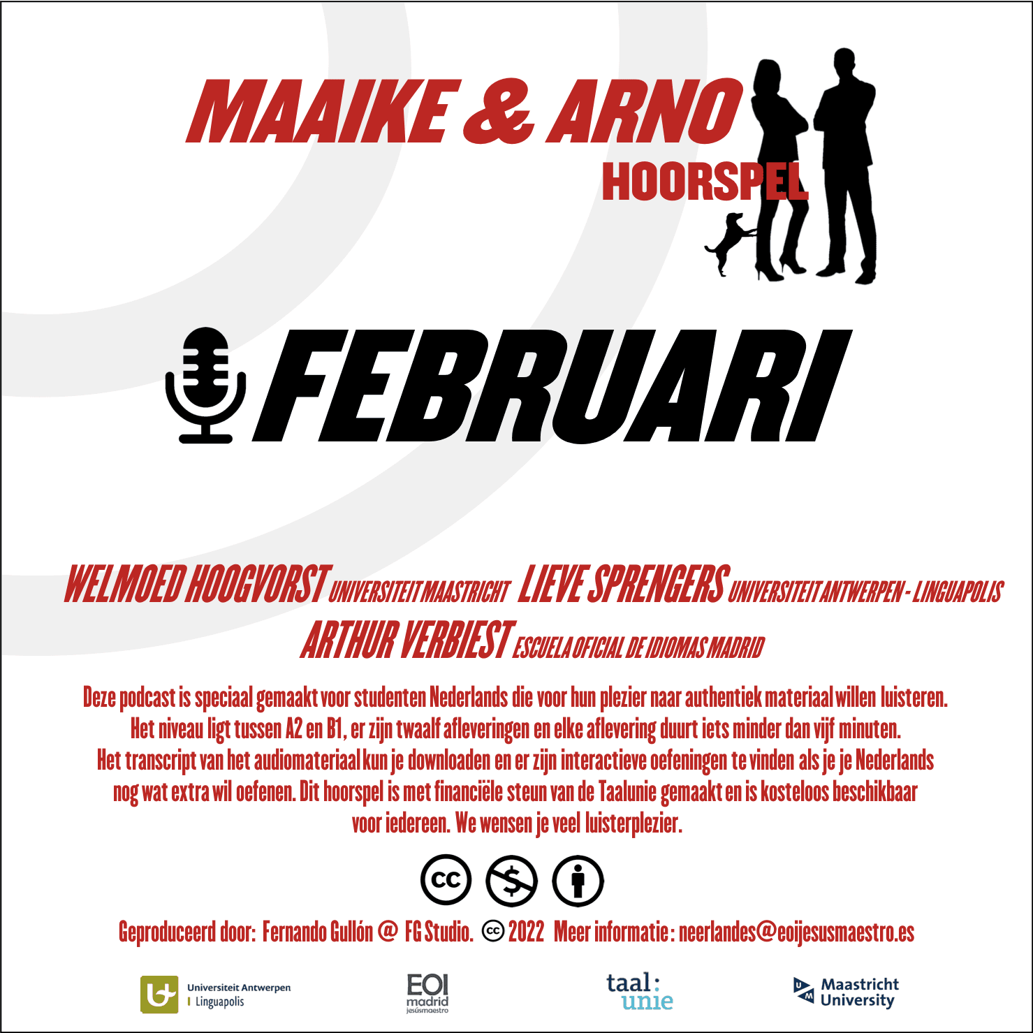 Illustratie voor februari